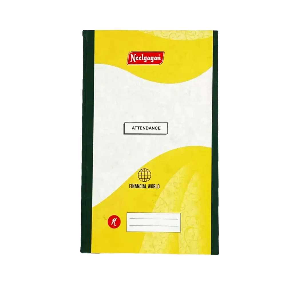 Branding Attendance Register Back