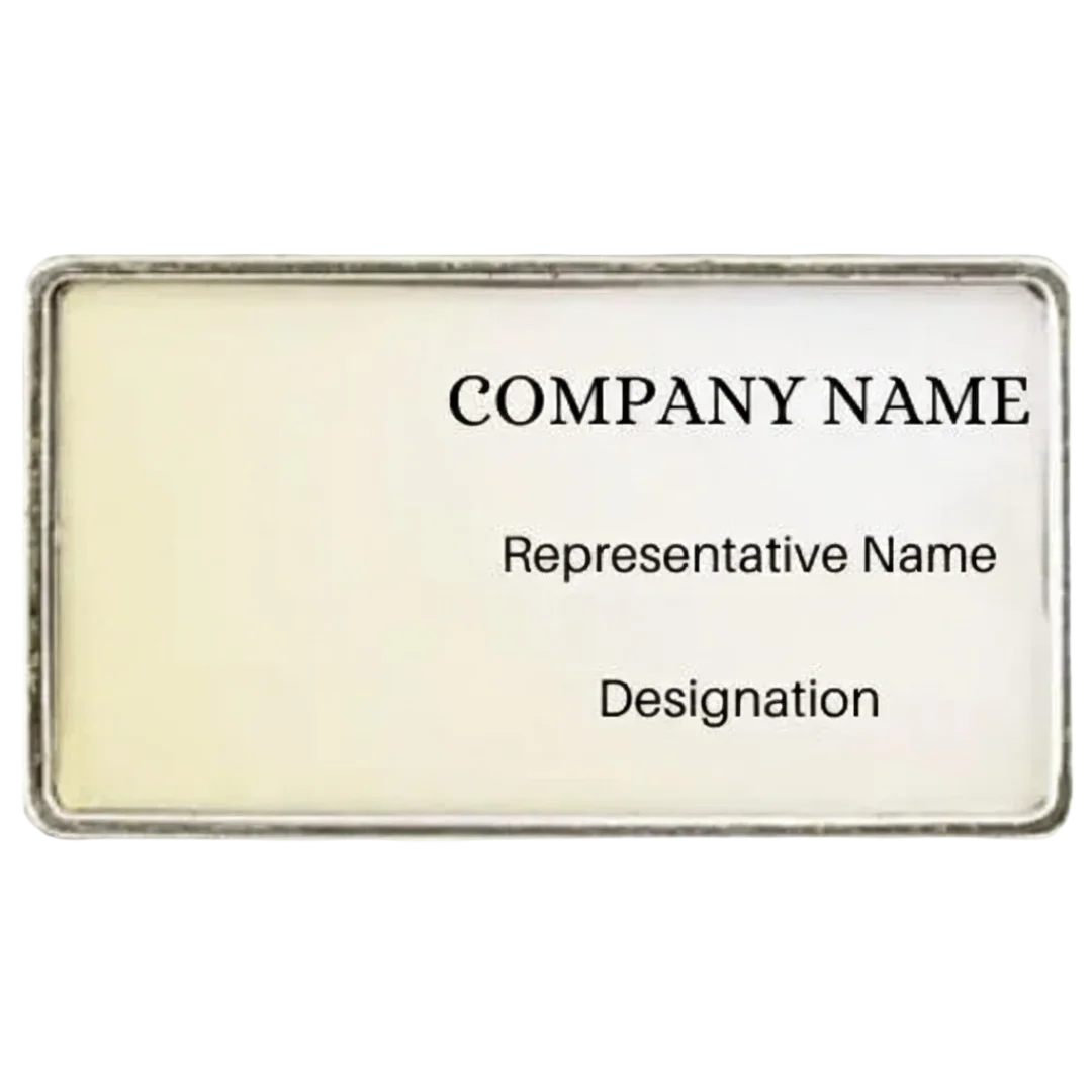 Personalized Badge Side