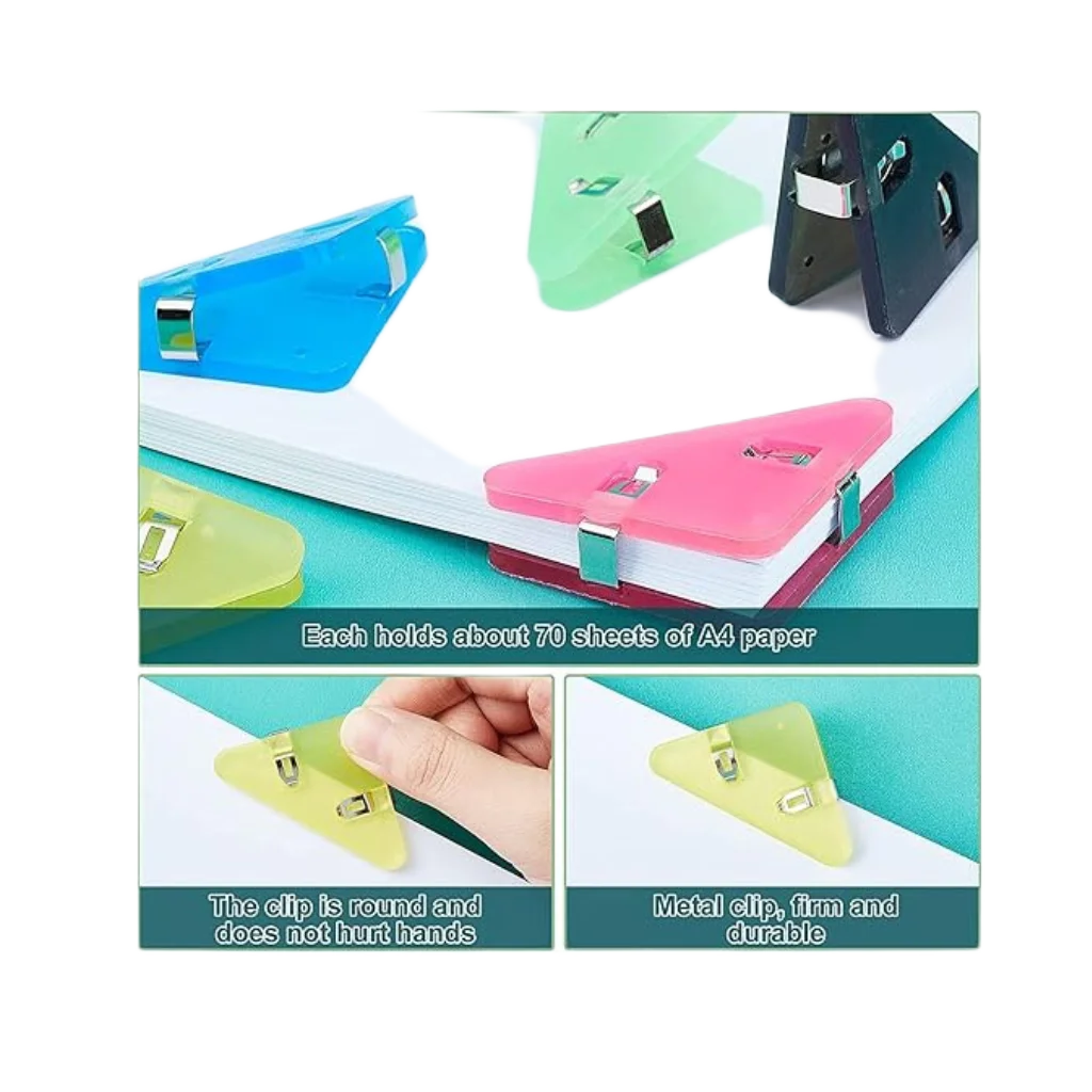 Custom Binder Clip Close-up