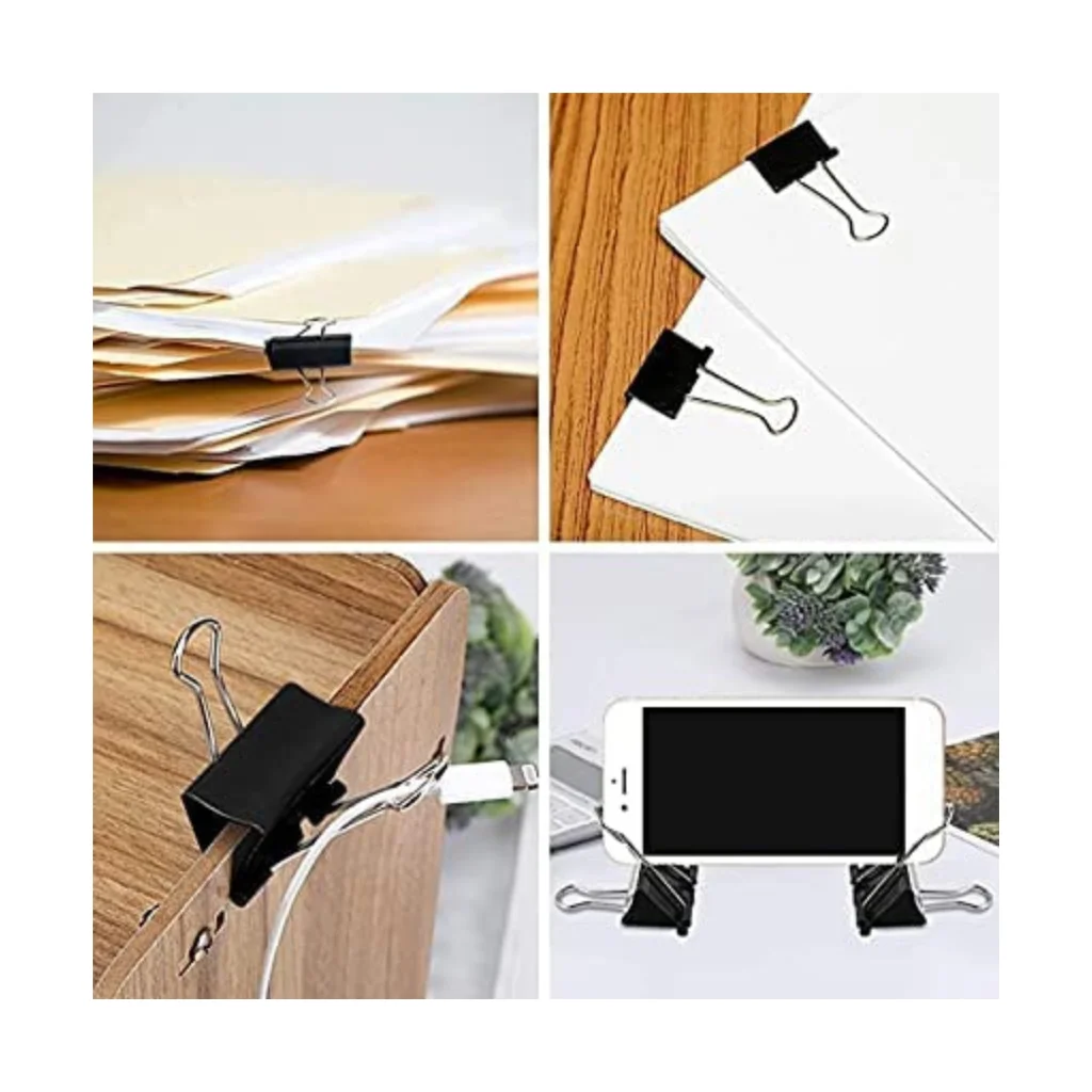 Branding Binder Clip Close-up