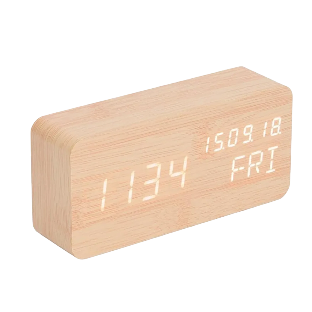 Custom Logo Table Clocks
