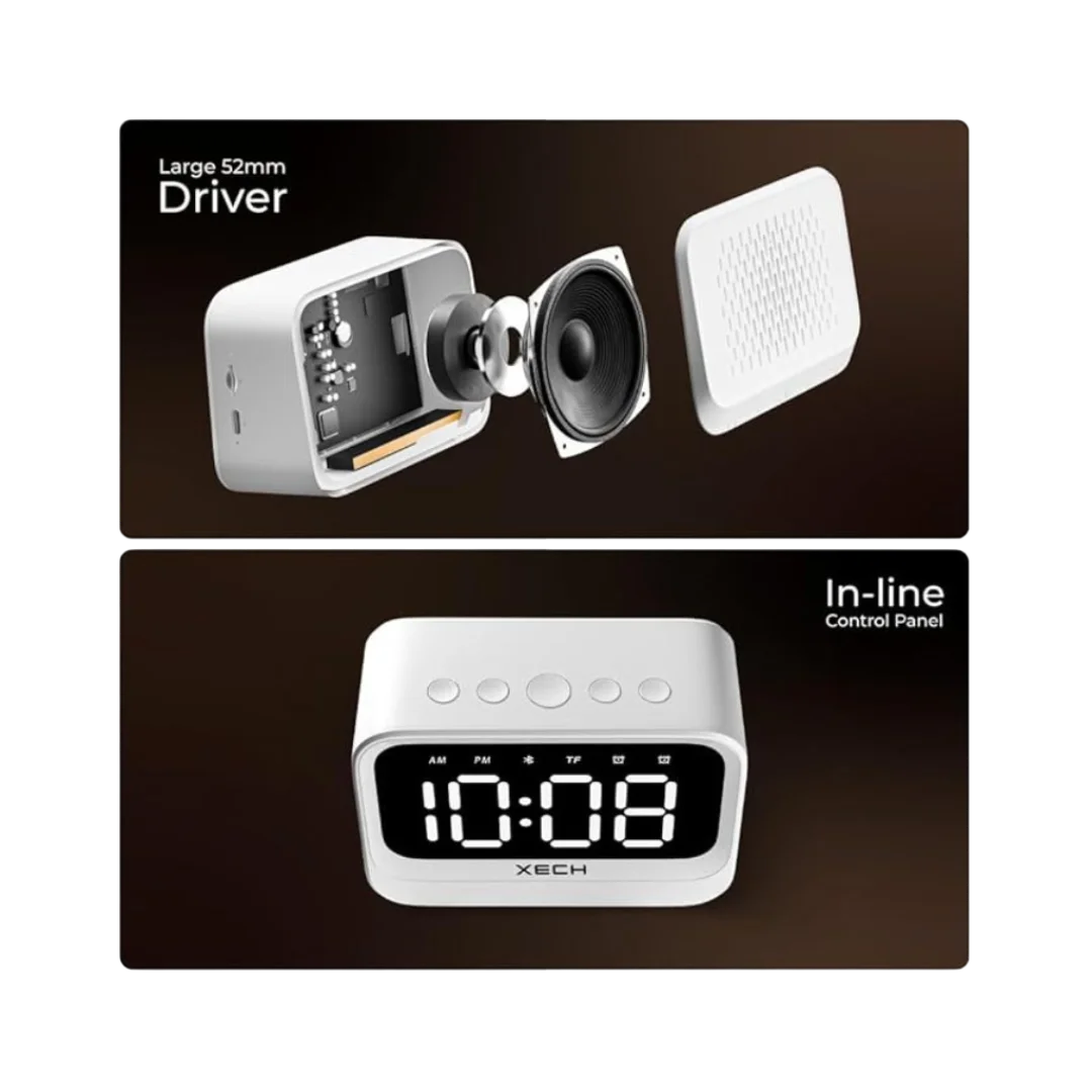 Branding Table Clock Back