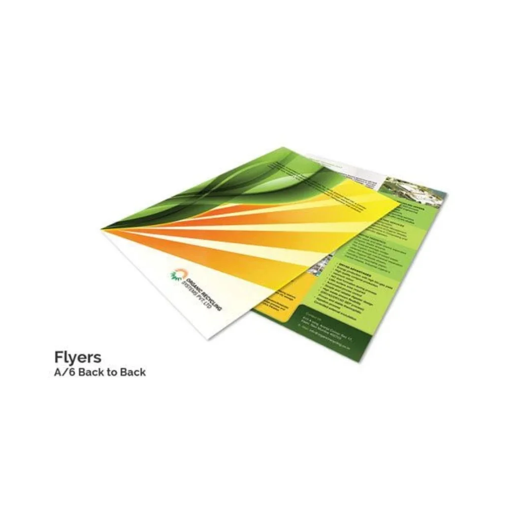 Personalized Handbill Back