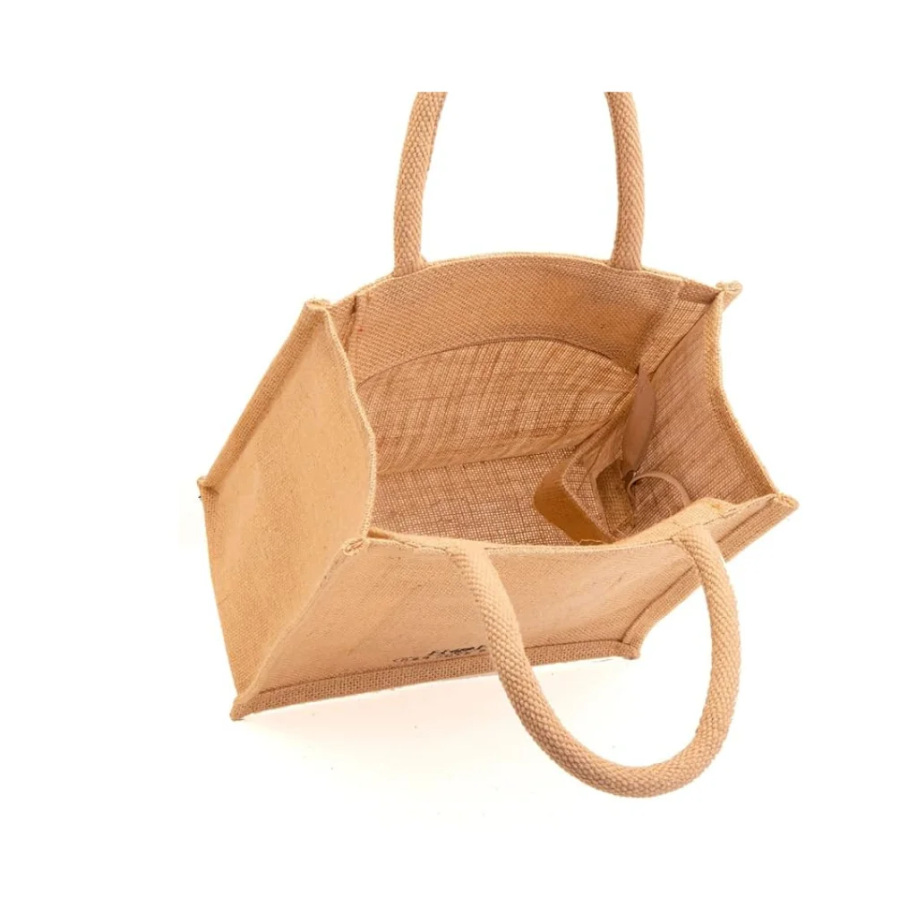 Sleek Jute Bag Side