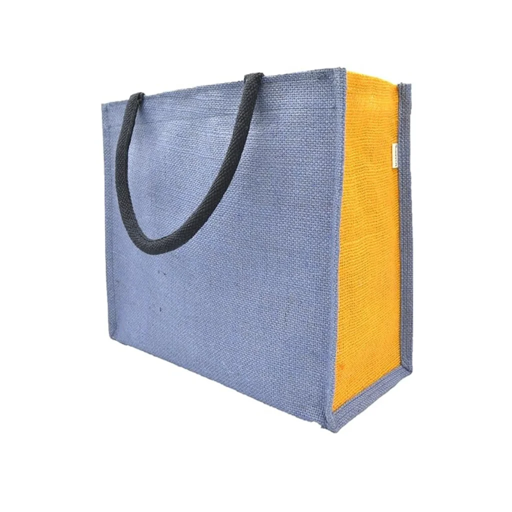 Custom Logo Jute Bag Embroidery
