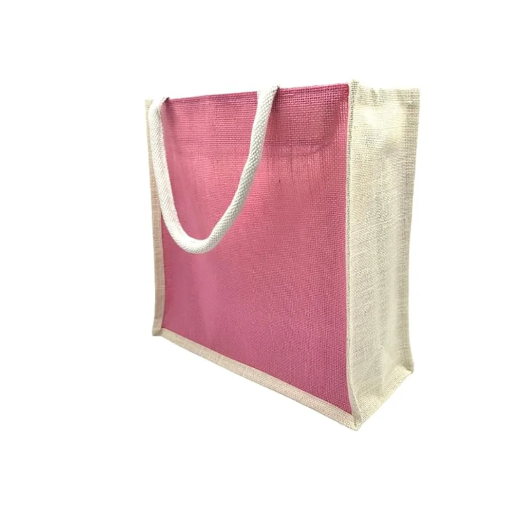 Custom Jute Bag Back