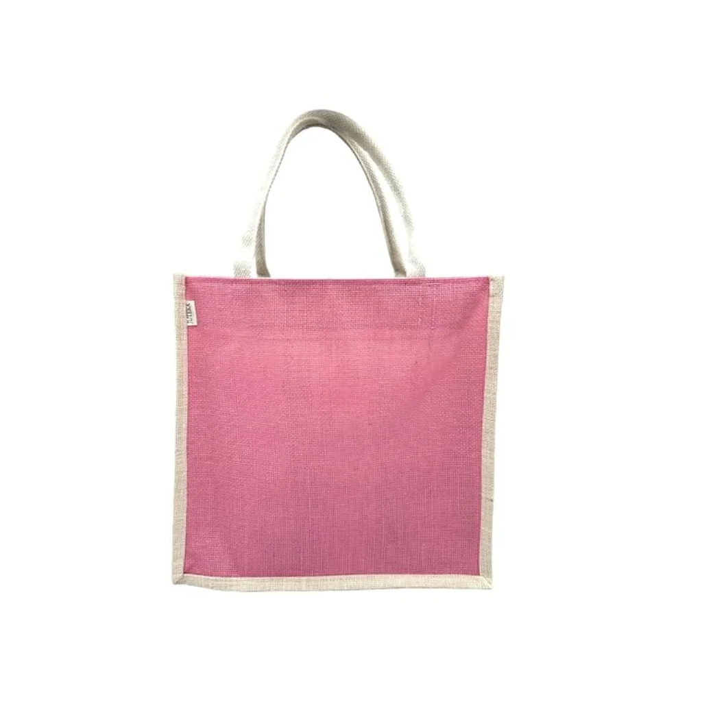 Custom Jute Bag Close-up