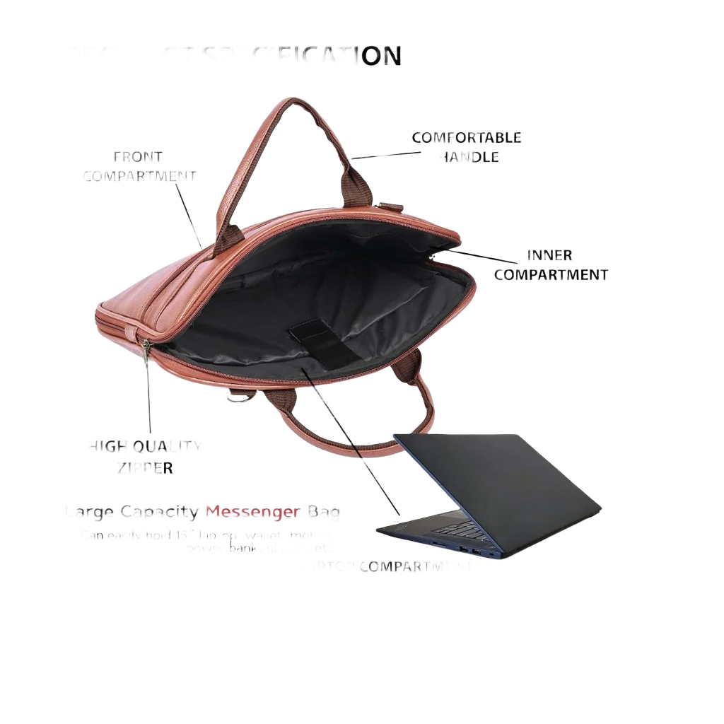 Branding Messenger Bag Inside
