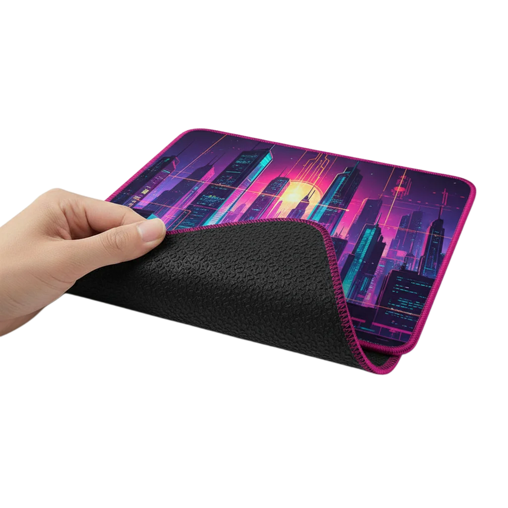 Custom Mouse Pad Close-up