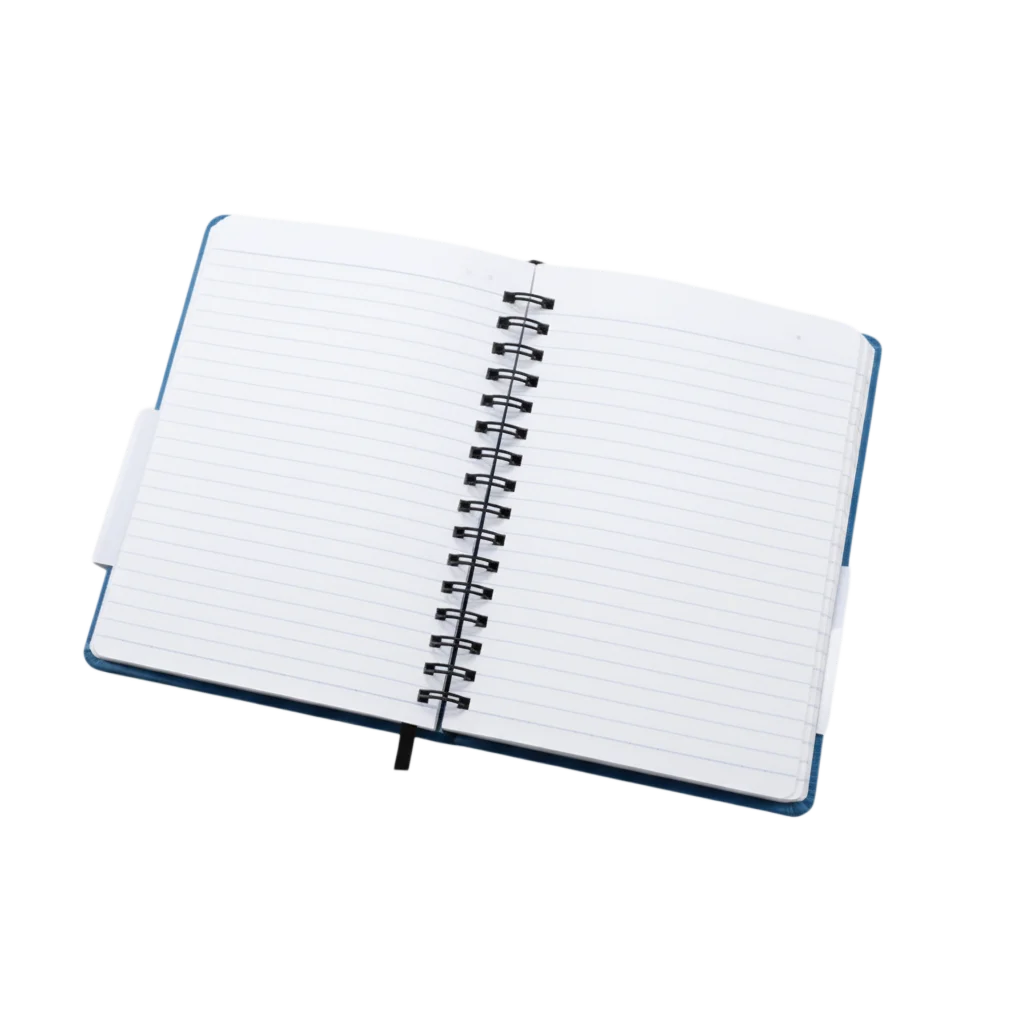 Custom Logo Notebook Back