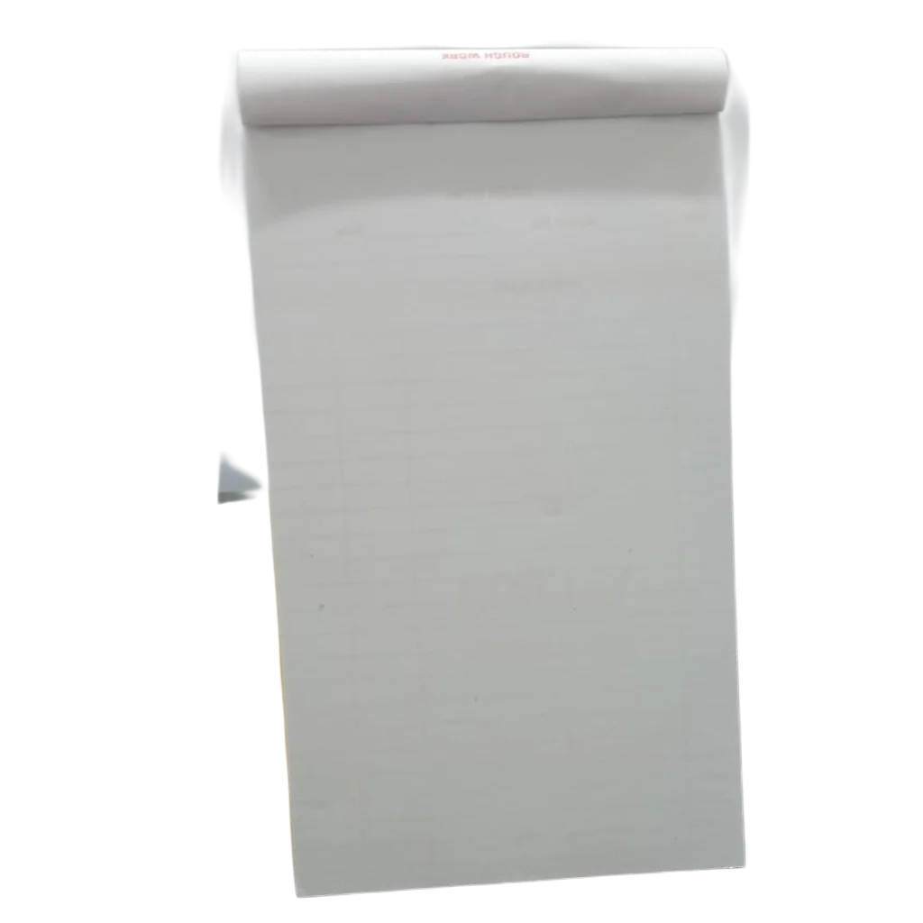 Designer Notepad Back