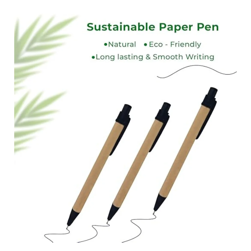 Printed Paper Pen Close-up