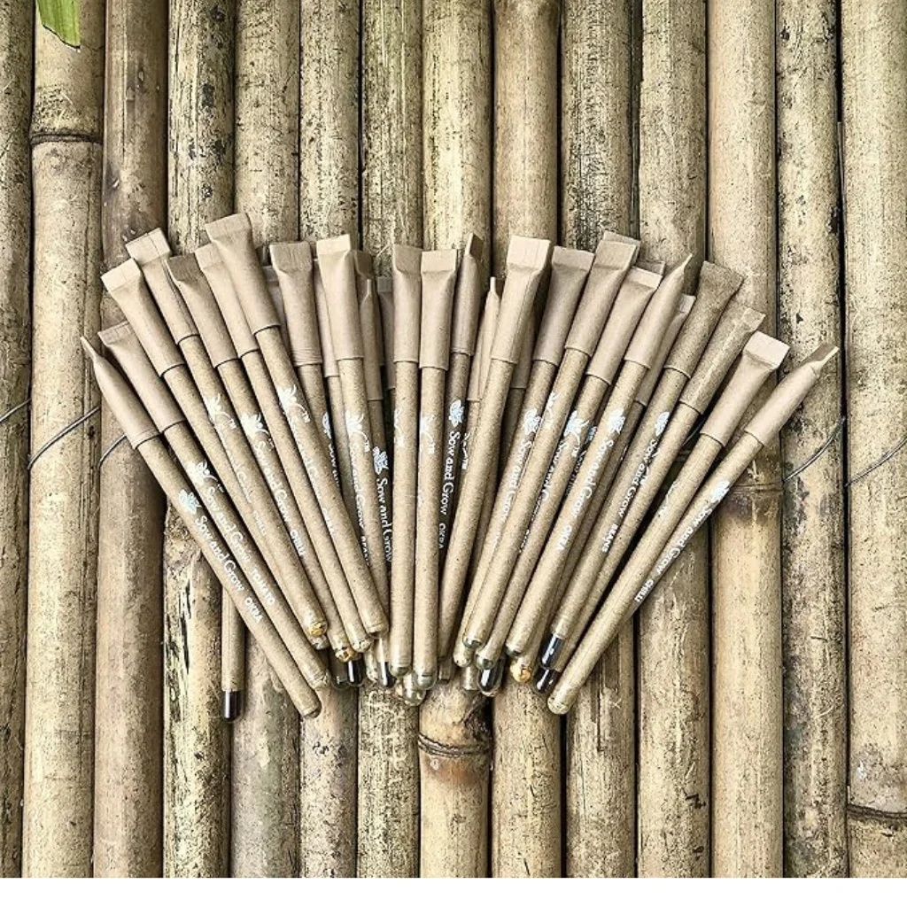 Eco Bamboo Pen Close-up