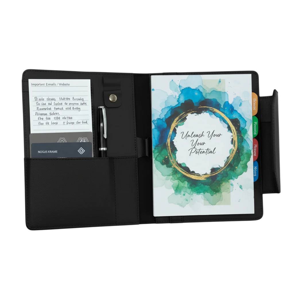 Printed Planner Open
