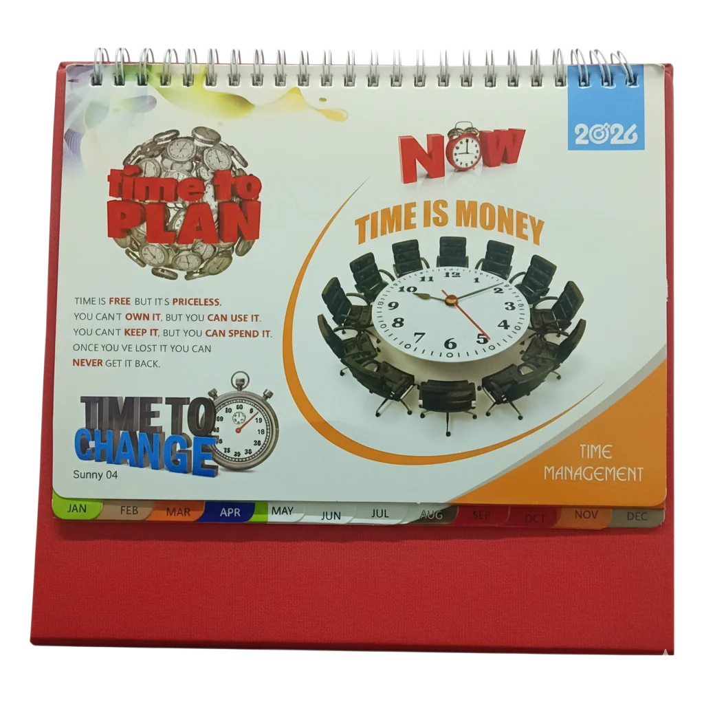 Designer Table Calendar Inside