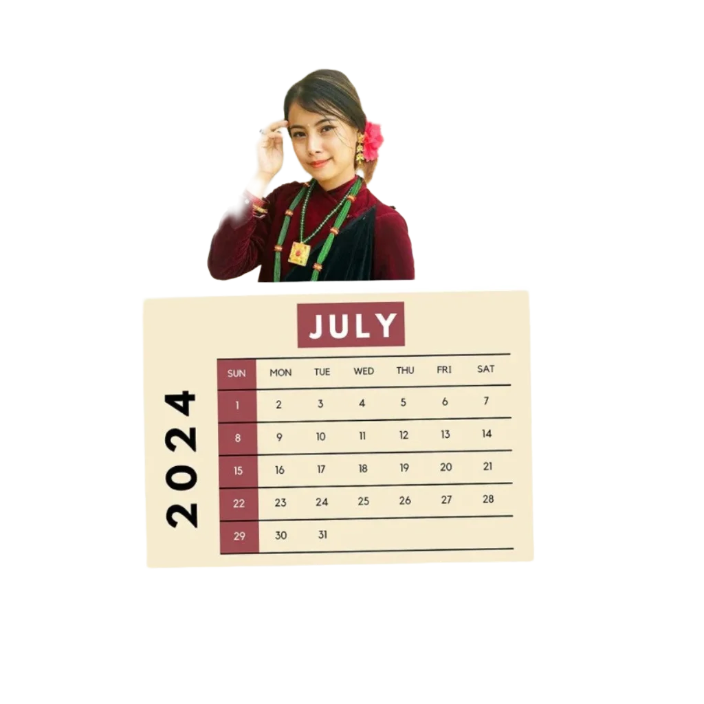 Eco Table Calendar Inside