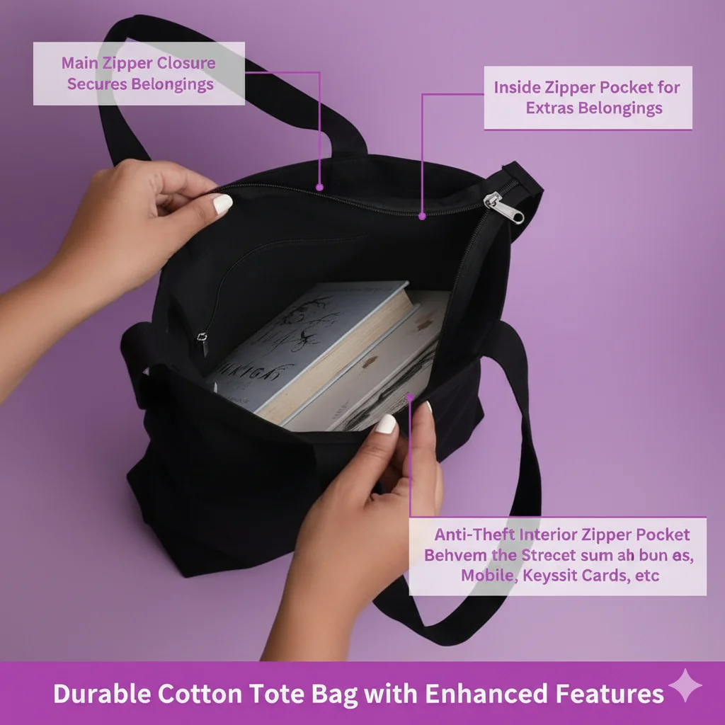 Customized Tote Bag Embroidery