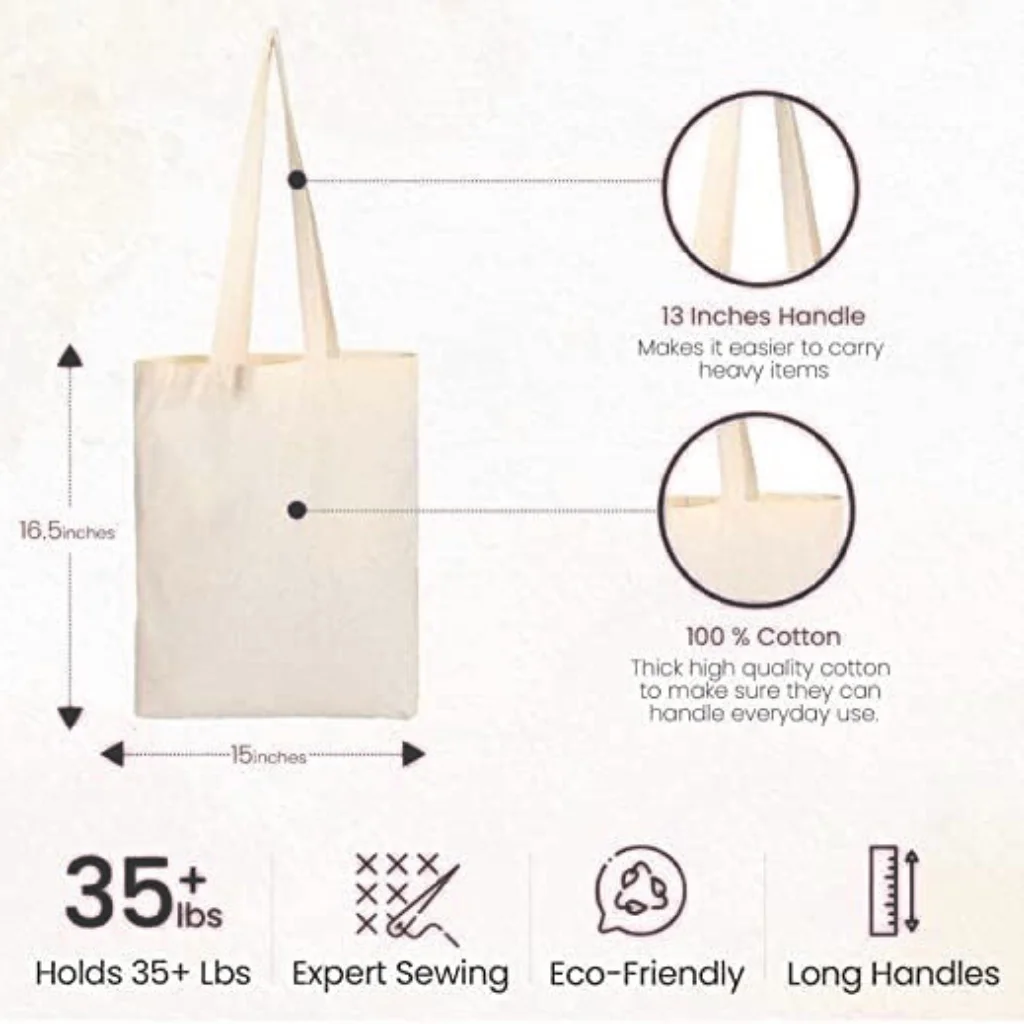 Custom Logo Tote Bag Embroidery