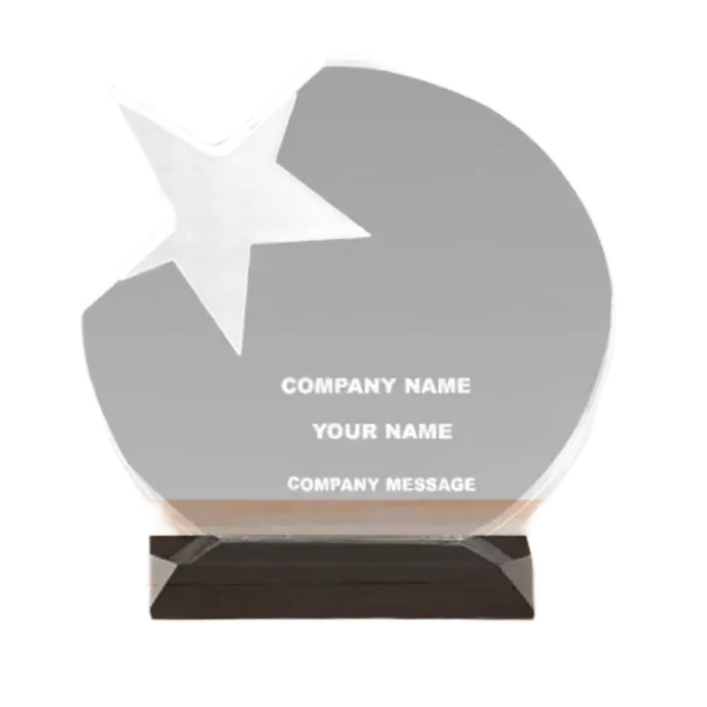 Custom Logo Trophy Side