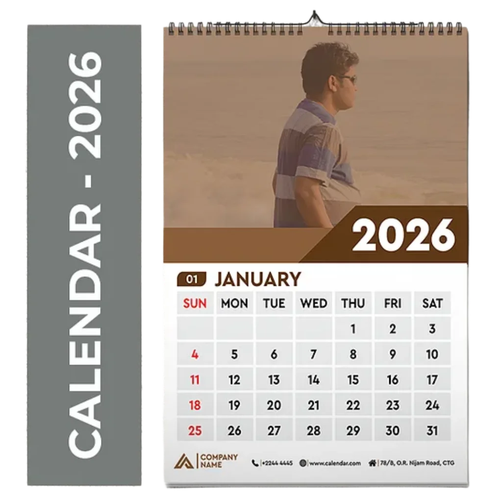 Branding Wall Calendar Inside
