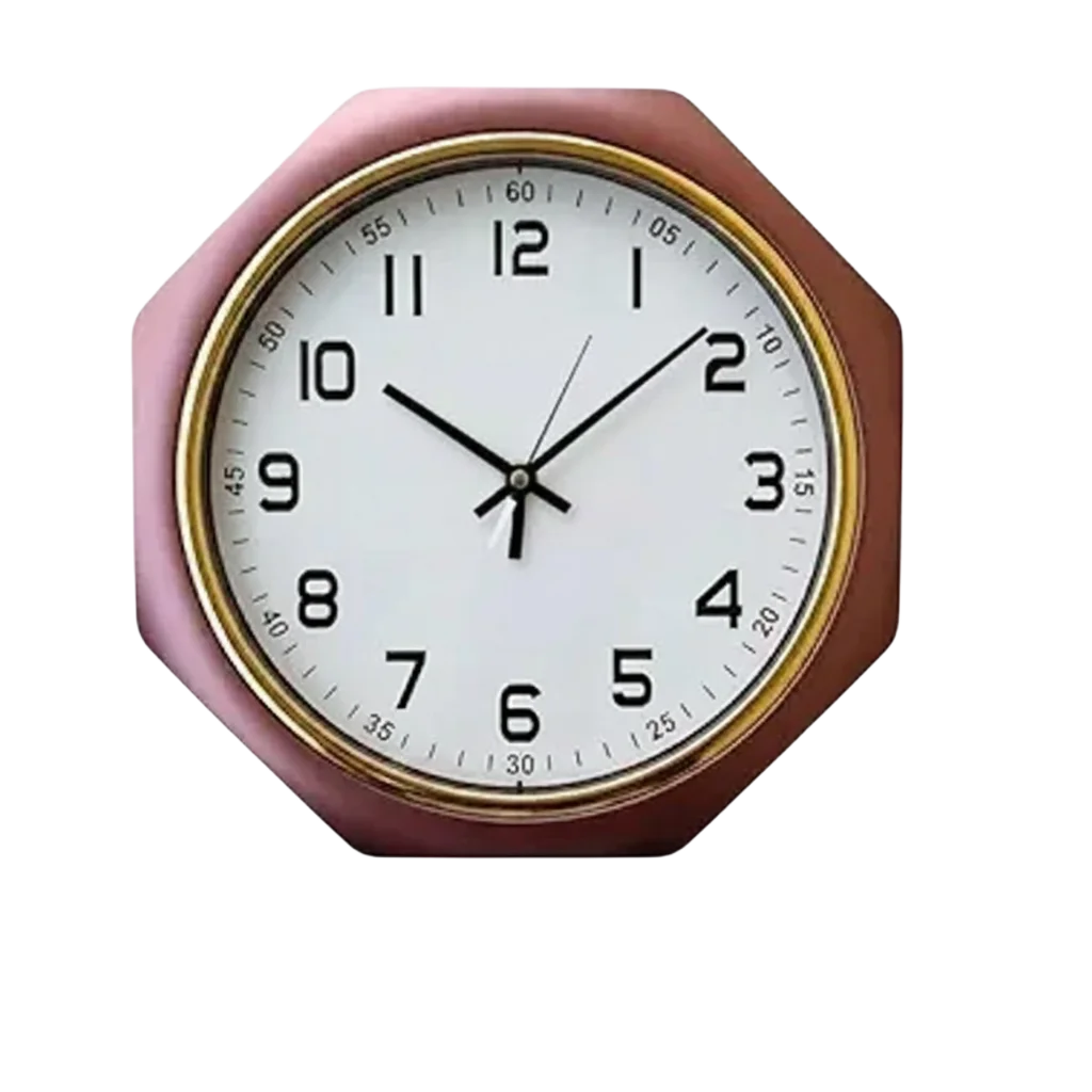 Printed Wall Clock Side