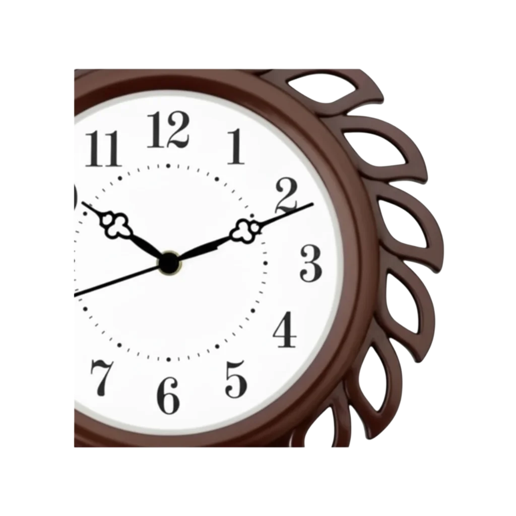 Designer Wall Clock Back