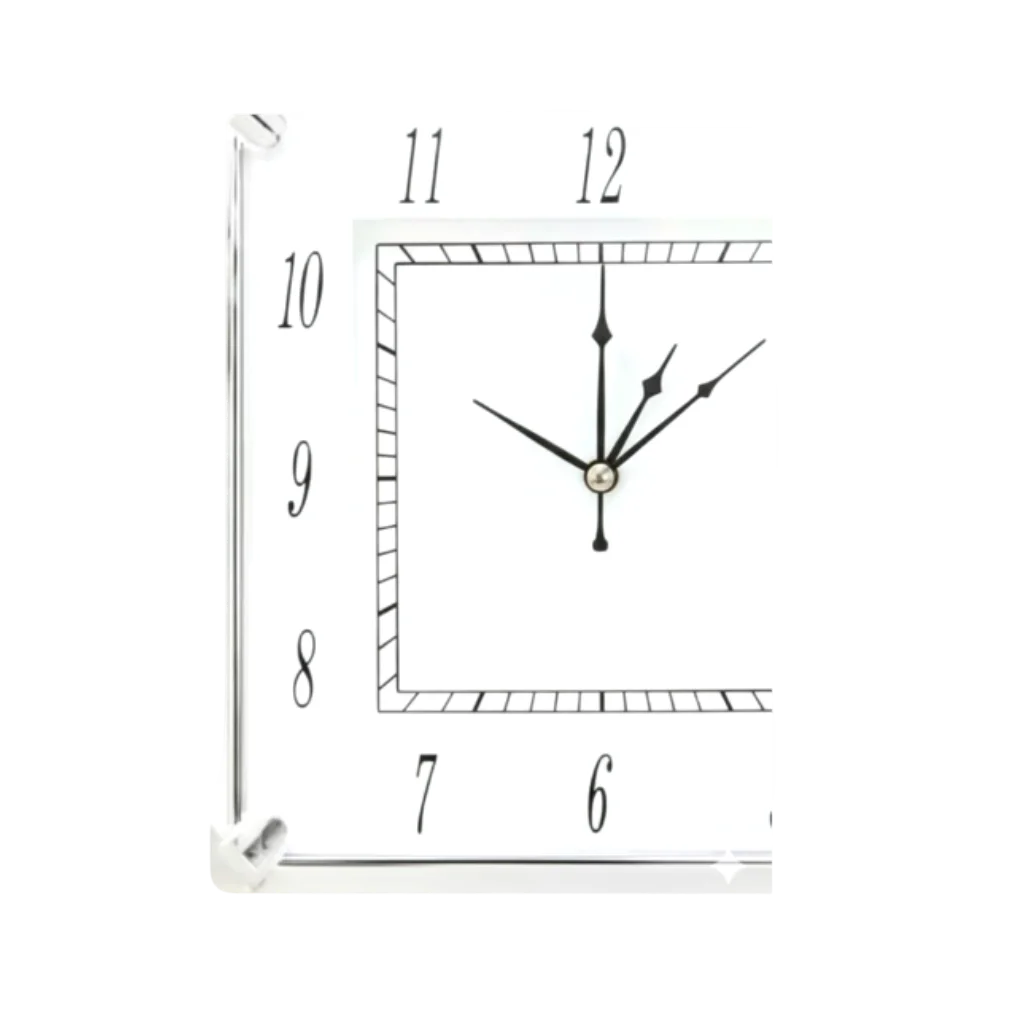 Custom Logo Wall Clock Back