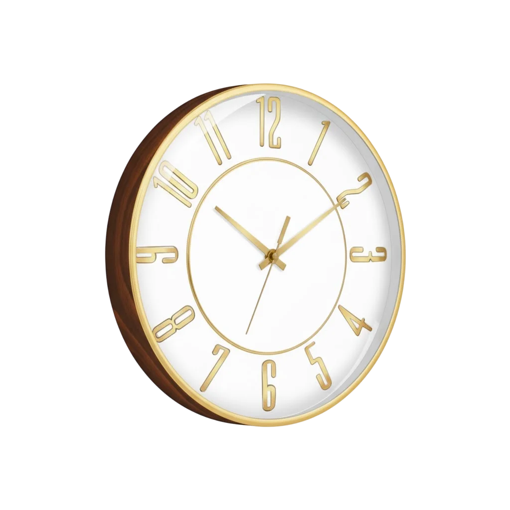 Personalized Wall Clock Back