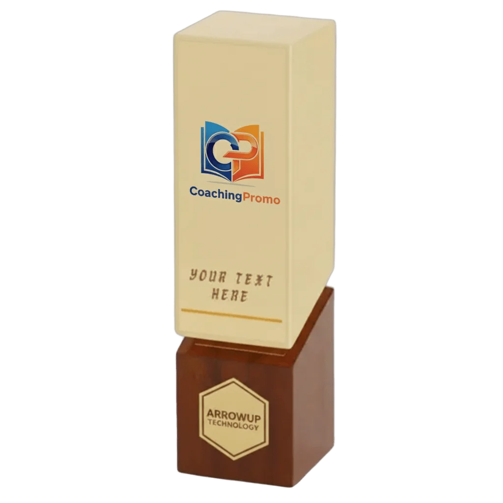 Customized Wooden Trophy for institutes